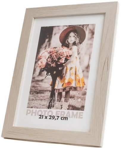 FANDY Fotorámeček Narvik 21 × 29,7 4 béžový - Photo Frame - Main image