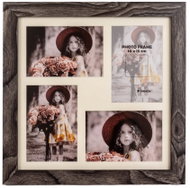 FANDY Fotorámeček Narvik gallery 03 2 šedohnědý - Photo Frame