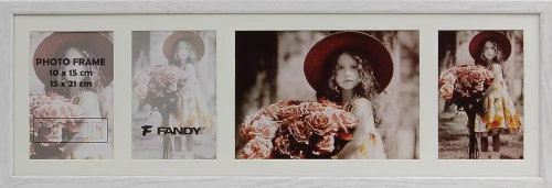 FANDY Fotorámeček Style gallery 03 1 bílý - Photo Frame - Main image