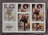 FANDY Fotorámeček Narvik gallery 05 2 šedohnědý - Photo Frame