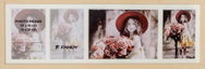 FANDY Fotorámeček Style gallery 03 3 světle hnědý - Photo Frame