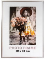 FANDY Fotorámeček Plastový rámeček Simple 2 30 × 40 3 stříbrný - Photo Frame