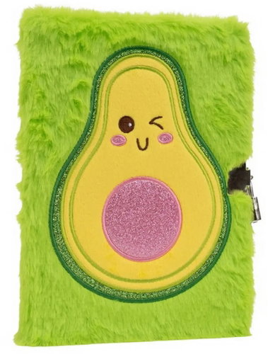 FANDY Památník se zámkem A5 Fluff 03, avokádo - Journal - Main image