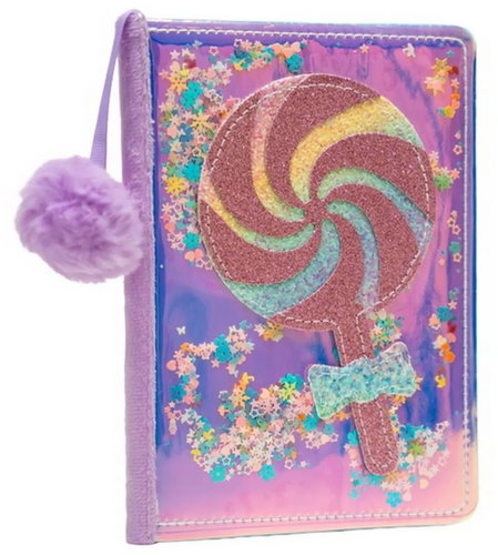FANDY Památník A5 Sequins 02, lízátko - Journal - Main image