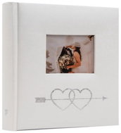 FANDY B-4650SW 2Hearts 1 stříbrné - Photo Album
