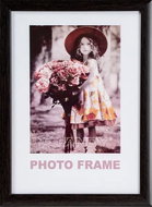 FANDY Plastic frame Notte 21 × 29,7 4 dark brown - Photo Frame