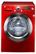 LG F1480FD9, red, steam - Front-Load Washing Machine