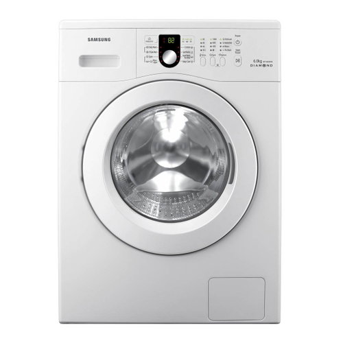 SAMSUNG WF1600NHW - Narrow Front-Load Washing Machine - Main image