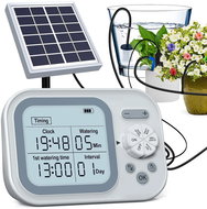 Fapiere Solar Automatic Drip Irrigation System, 3 irrigation modes, LCD display - Irrigation Set