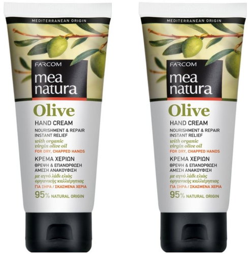 Mea Natura Krém na ruce výživa a regenerace olivový 100 ml, 2 ks - Cosmetic Set - Main image