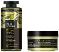 Farcom Mea Natura Olivový Šampón Vitalita a Lesk 300 ml + Maska na vlasy Olivová 250 ml - Sada vlasovej kozmetiky