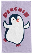 Faro Baby towel 30 × 50 cm, Penguin lilac - Towel