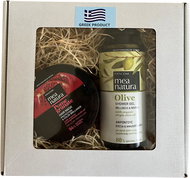Farcom Maska na vlasy gr. jablko 250 ml + Olivový sprchový gel 300 ml - Cosmetic Gift Set