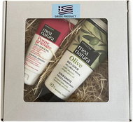 Farcom Facial Peeling Gel Gr. Apple 100 ml + Olive Body Scrub 200 ml - Cosmetic Gift Set