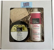 Farcom Olivový tělový krém 250 ml + Čistící mléko gr. jablko 250 ml + Olivové mýdlo - Cosmetic Gift Set