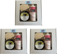 Farcom Olivový tělový krém 250 ml + Čistící mléko gr. jablko 250 ml + Olivové mýdlo, 3 ks - Cosmetic Gift Set