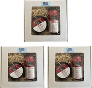 Farcom Tělový krém gr. jablko 250 ml + Sprchový gel 300 ml, 3 ks - Cosmetic Gift Set
