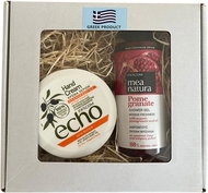 Farcom Echo Olive Hand Cream Regeneration 200 ml + Shower Gel 300 ml - Cosmetic Gift Set