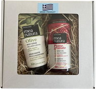 Farcom Olive body scrub 200 ml + Shower gel gr. apple 300 ml - Cosmetic Gift Set