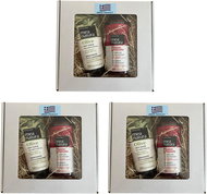 Farcom Olive body scrub 200 ml + Shower gel gr. apple 300 ml, 3 pcs - Cosmetic Gift Set