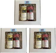 Farcom Olivové tělové mléko 250 ml + Sprchový gel gr. jablko 300 ml, 3 ks - Cosmetic Gift Set