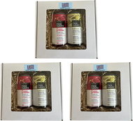 Farcom Olivový sprchový gel 300 ml + Sprchový gel gr. jablko 300 ml, 3 ks - Cosmetic Gift Set