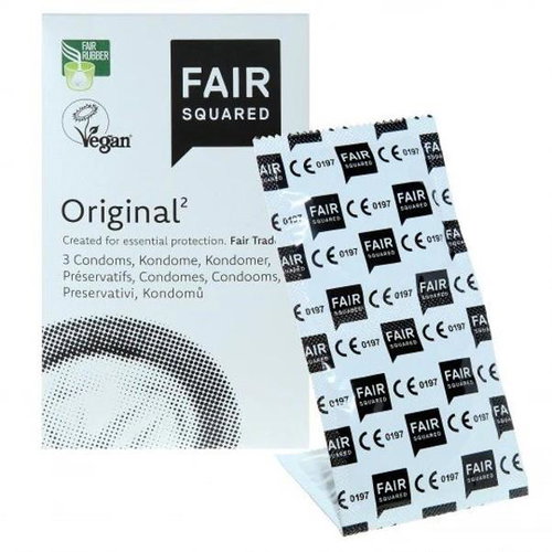 Fair Squared Condom Original, 10 pcs - Condoms - Main image