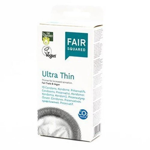 Fair Squared Condom Ultra Thin, 10 pcs - Condoms - Main image