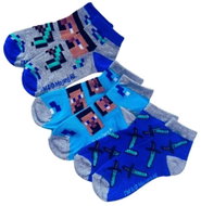Fashion UK Set of 3 pcs Minecraft socks 35-38 - Socks