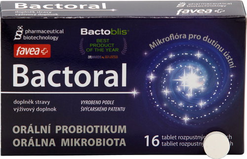Favea Bactoral, 16 tablets - Probiotics - Main image