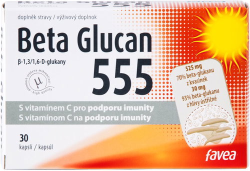 Beta Glucan 555 30 Capsule - Beta-glucan - Main image