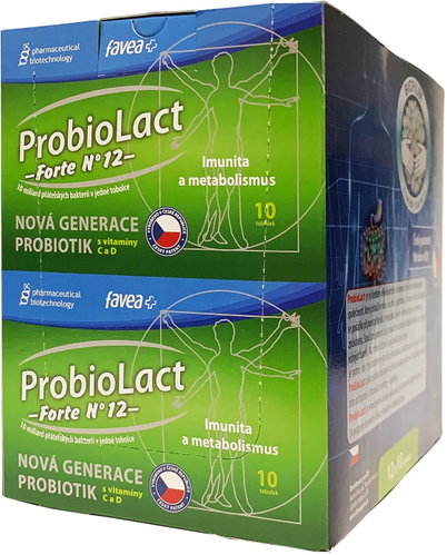 ProbioLact Forte No 12 12x10 Capsules - Probiotics - Main image