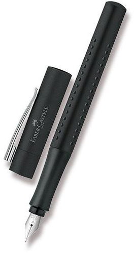 Faber-Castell Grip 2011 F Black - Fountain Pen - Main image