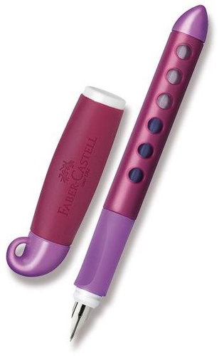 Faber-Castell Scribolino for Right-handed, Raspberry - Fountain Pen - Main image