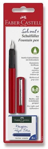 Faber-Castell Refill, Red + 6 Refills - Fountain Pen - Main image