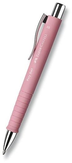 Faber-Castell Poly Ball XB világos rózsaszín