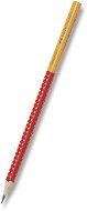 Faber-Castell Grip 2001 TwoTone HB trojhranná, červená - Ceruzka