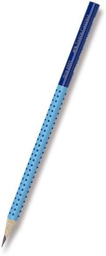 Faber-Castell Grip 2001 TwoTone HB Triangular, Blue - Pencil - Main image