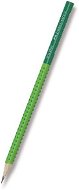 Ceruza Faber-Castell Grip 2001 TwoTone HB háromszög alakú, zöld - Tužka