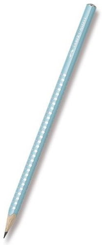 Faber-Castell Sparkle B Triangular, turquoise - Pencil - Main image