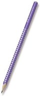 Faber-Castell Sparkle B dreieckig, violett - Bleistift
