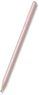 Faber-Castell Sparkle B trojhranná, ružová - Ceruzka