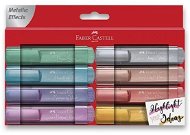 Faber-Castell Textliner 1546 metallicfarben - Set mit 8 Farben - Textmarker