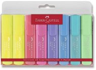 Faber-Castell Textliner 1546 pastellfarben - Set mit 8 Farben - Textmarker