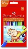 Faber-Castell Extra JUMBO 12 Farben - Buntstifte