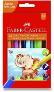 Faber-Castell Extra JUMBO - 24 Farben - Buntstifte