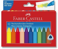 FABER-CASTELL Grip Wax 12 barev - Voskovky