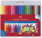 Faber-Castell Grip Felt-Tip Pens, 20 colours - Felt Tip Pens