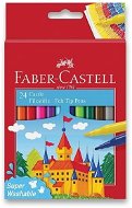 Faber-Castell Castle, Round, 24 colours - Felt Tip Pens