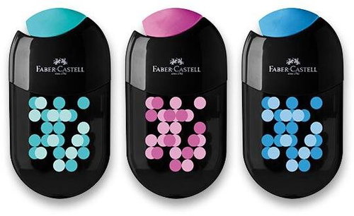 FABER-CASTELL TwoTone mit Radiergummi - Anspitzer - Hauptbild